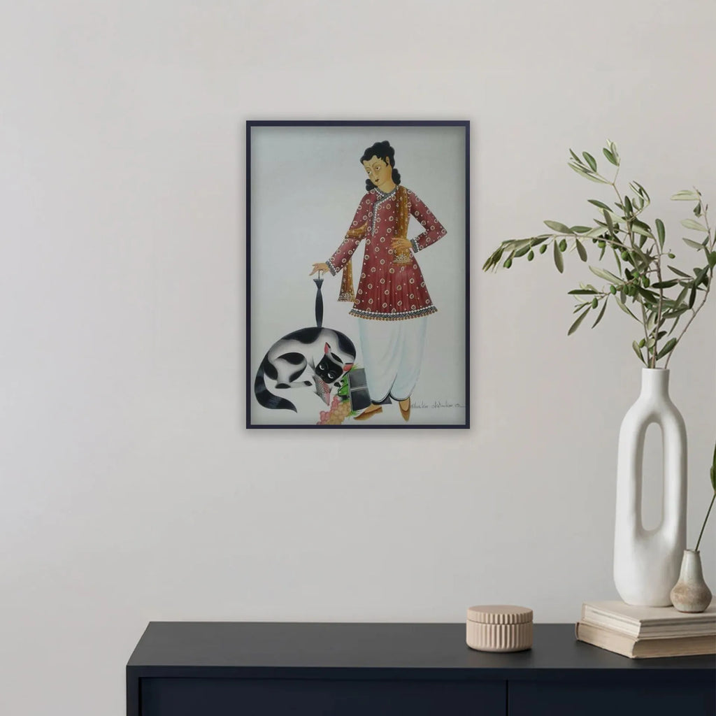 Kalighat - Babu and The greedy cat