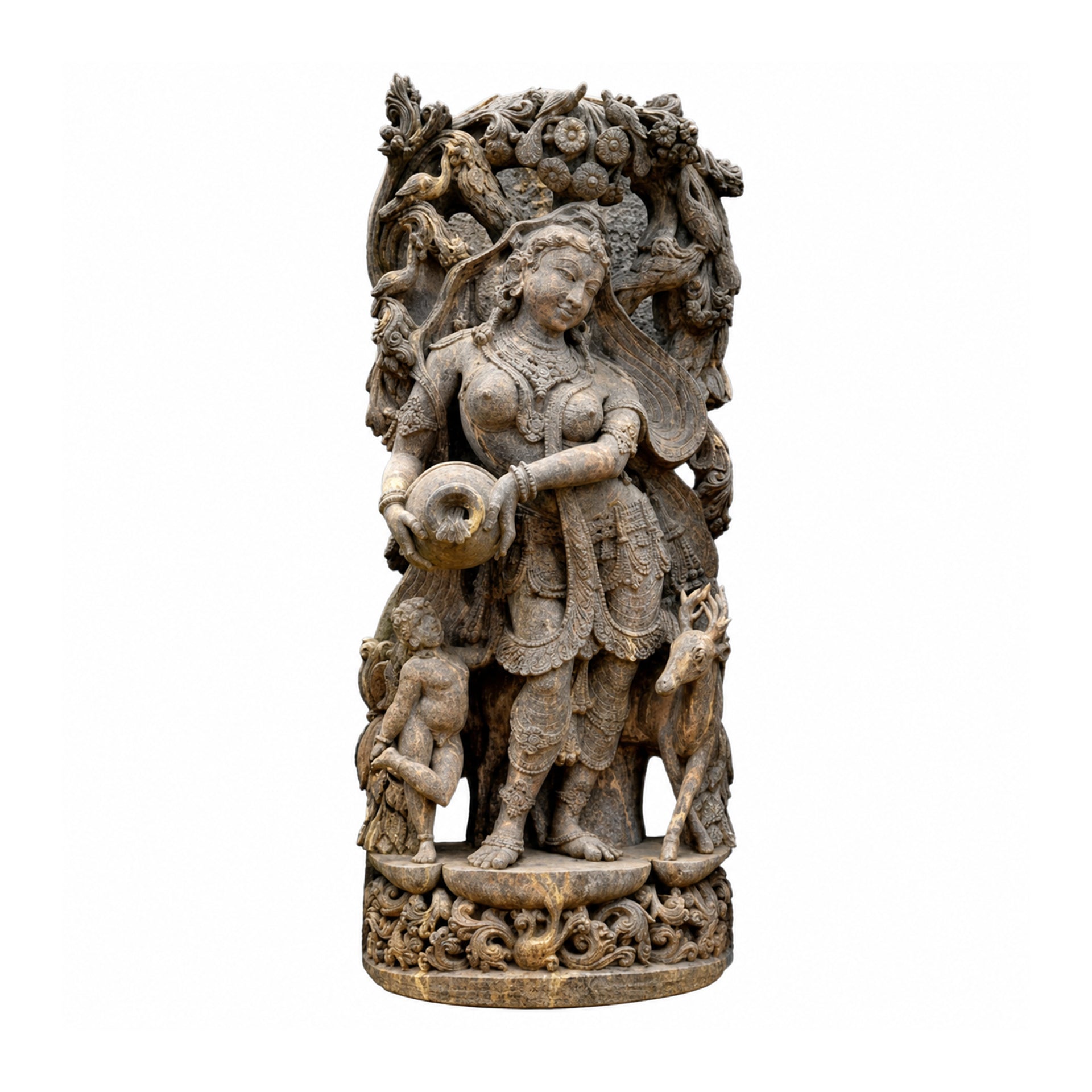 Orissa Stone Sculpture - Devdasi