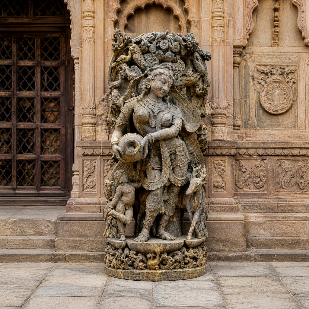 Orissa Stone Sculpture - Devdasi