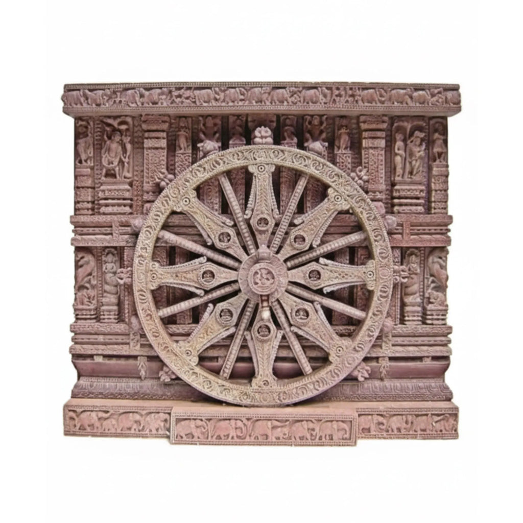 Orissa Stone Sculpture - Konark Wheel