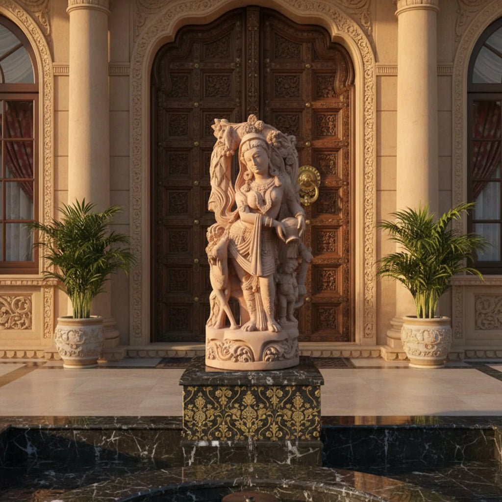 Orissa Stone Sculpture - Devdasi