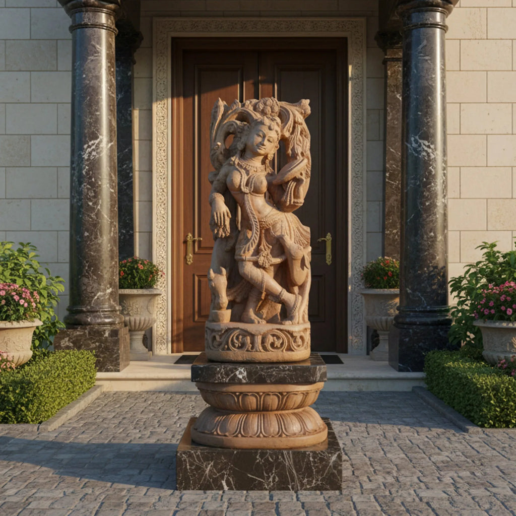 Orissa Stone Sculpture - Devdasi