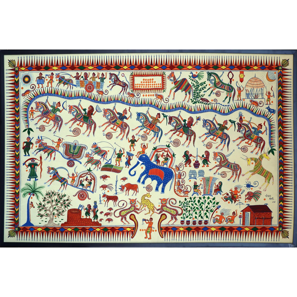Pithora Art - The story of rathwa tribes