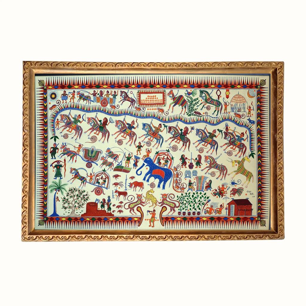 Pithora Art - The story of rathwa tribes