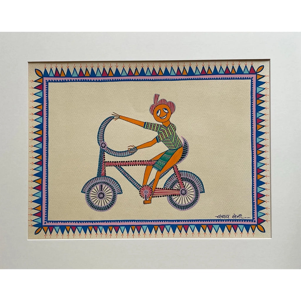 Pithora Art - Cycle of Joy