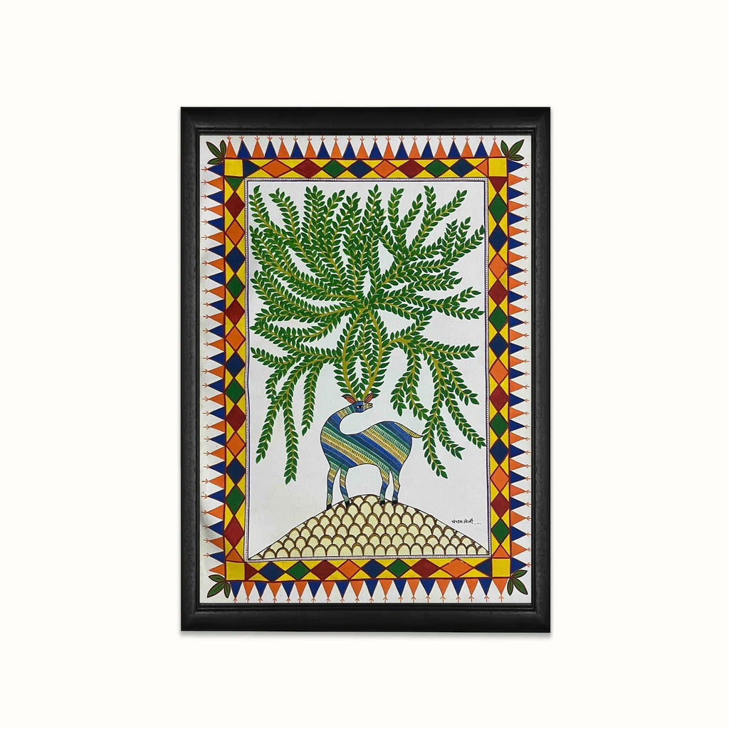 Pithora Art - Sacred Bond of Earth and Beast
