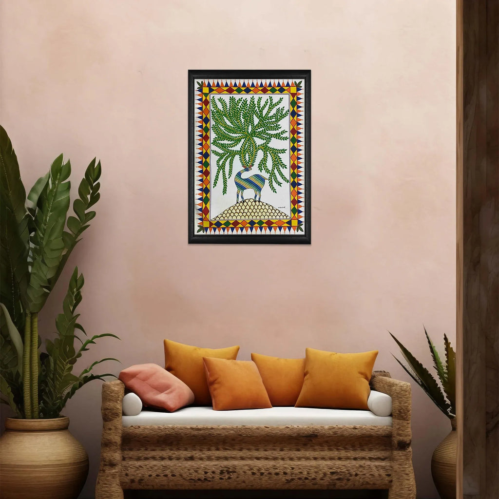 Pithora Art - Sacred Bond of Earth and Beast