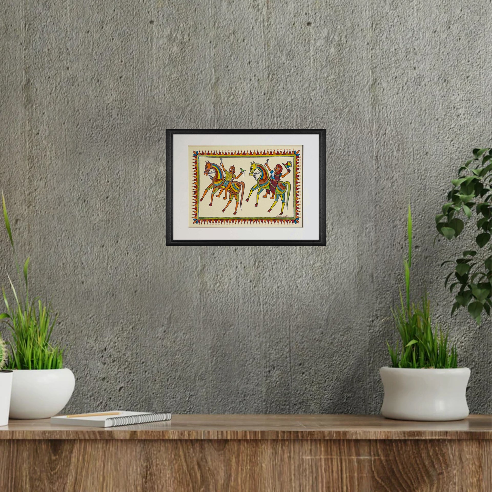 Pithora Art - Horse Riders