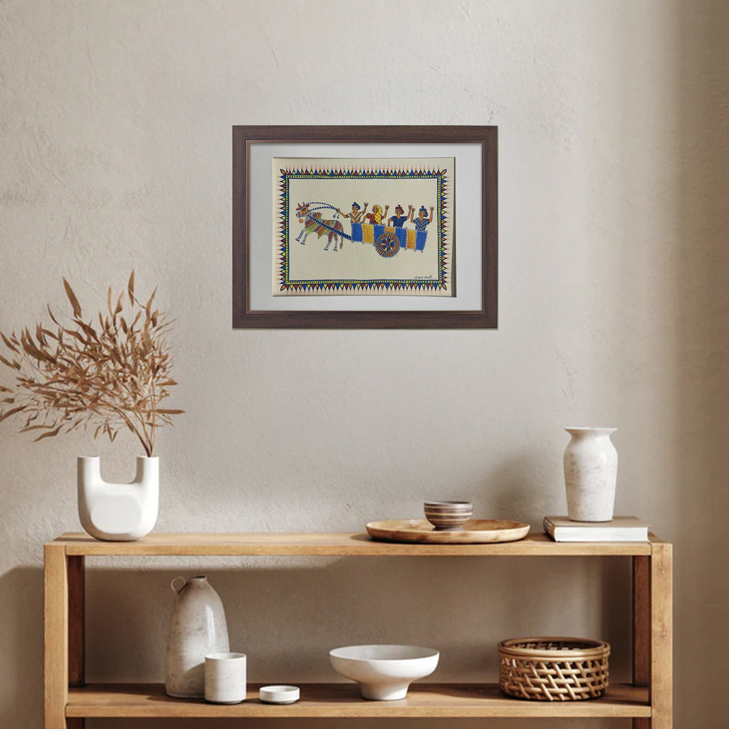Pithora Art - Rural Rhythms on a Bullock Cart