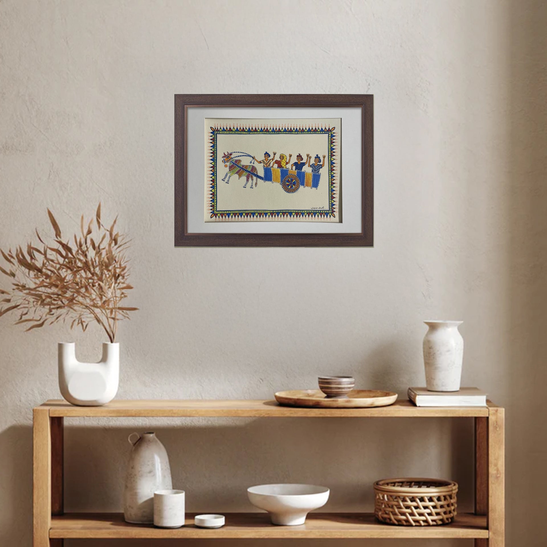 Pithora Art - Rural Rhythms on a Bullock Cart