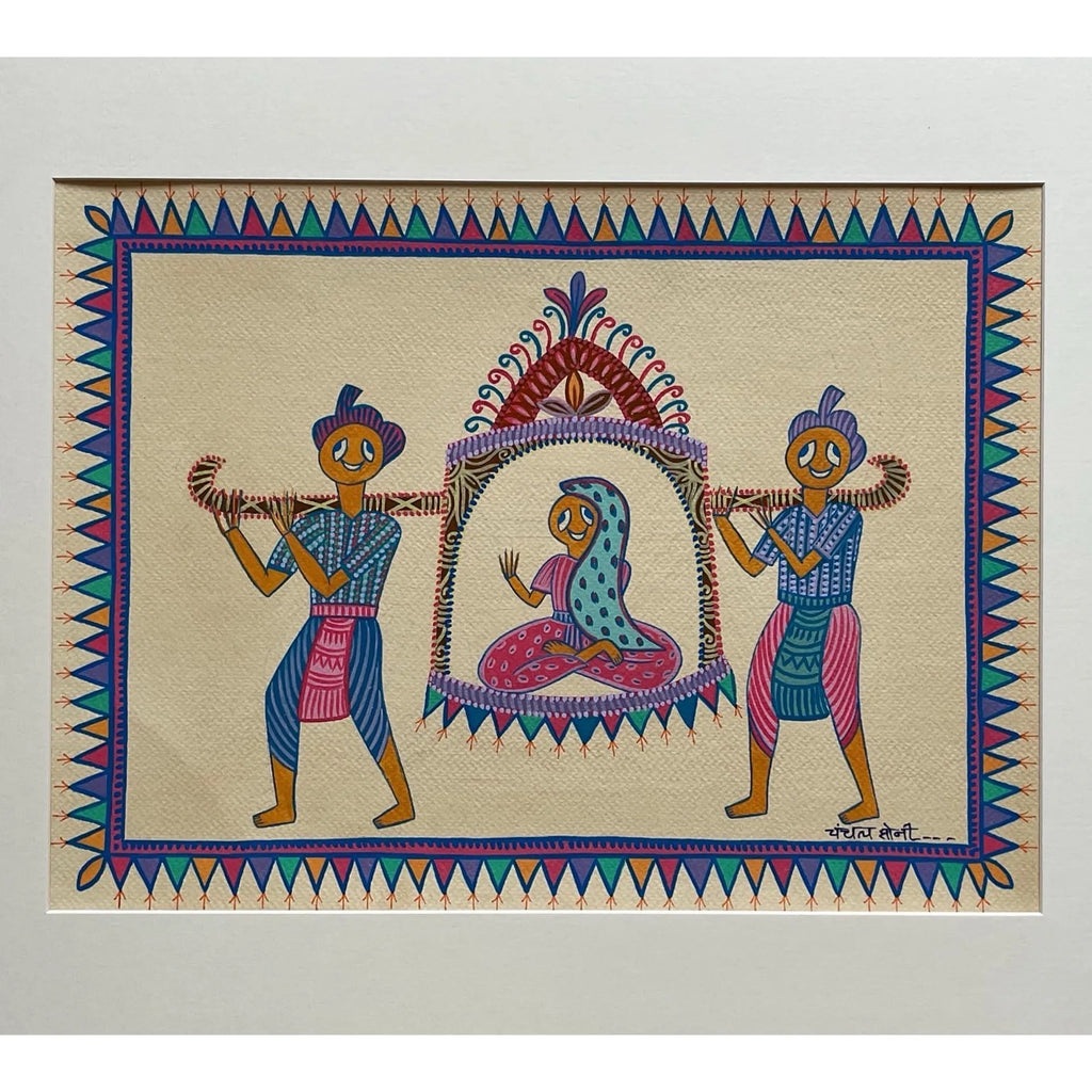 Pithora Art - Doli ki sawari:A bride's ride