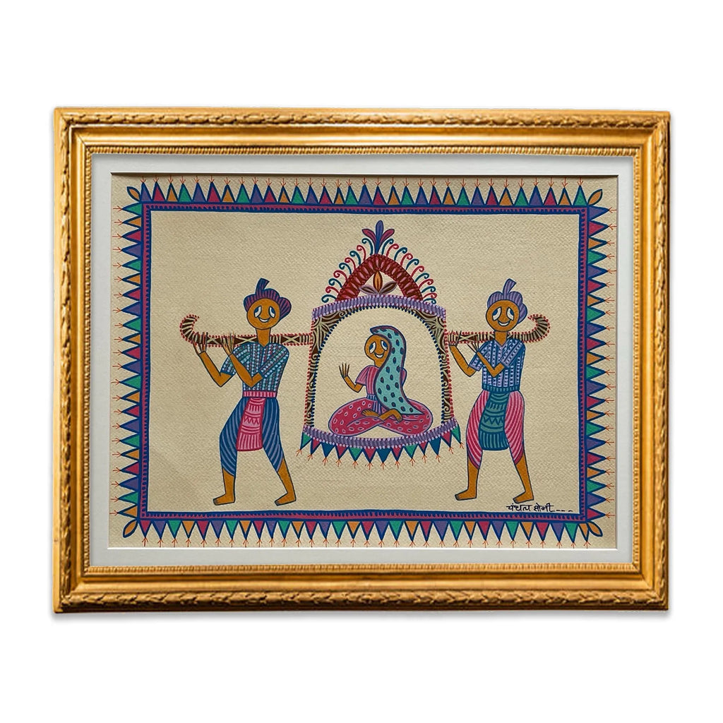 Pithora Art - Doli ki sawari:A bride's ride