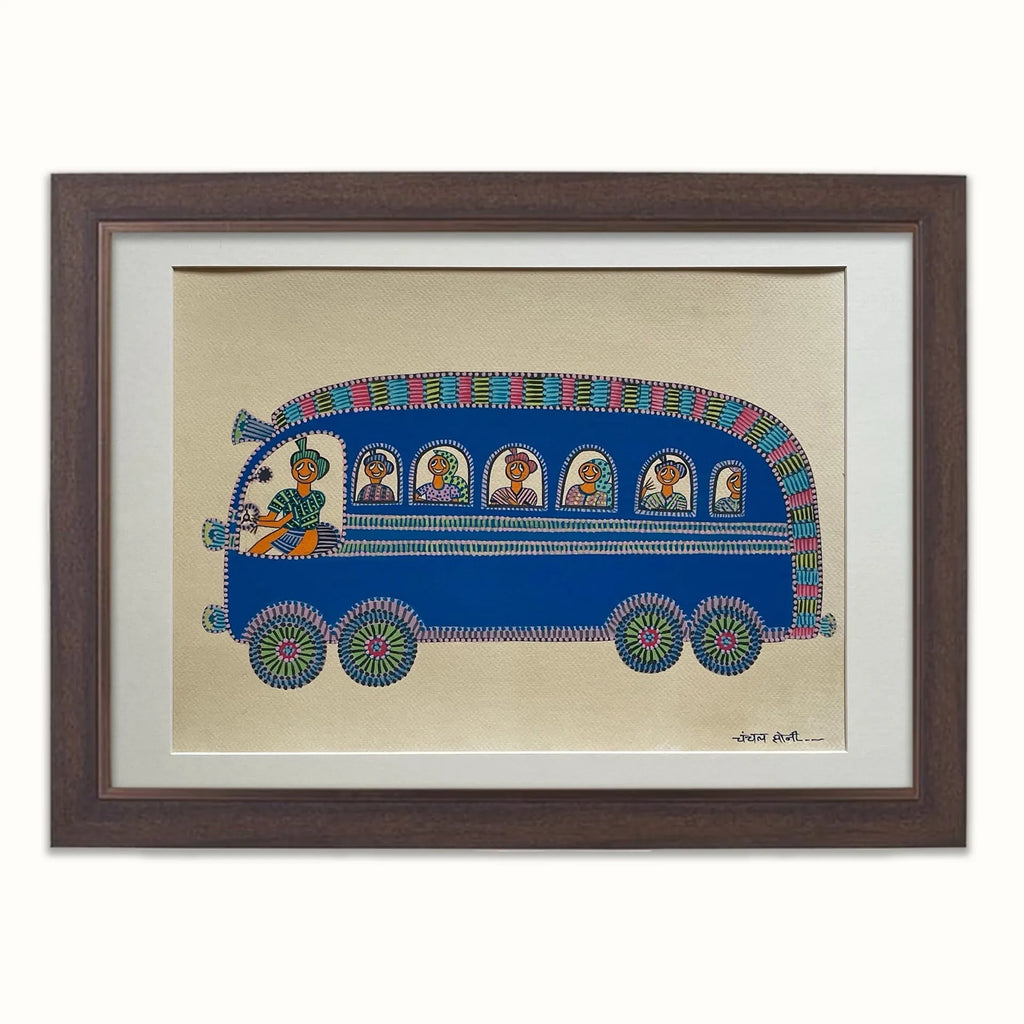 Pithora Art - Ride of the Tribe
