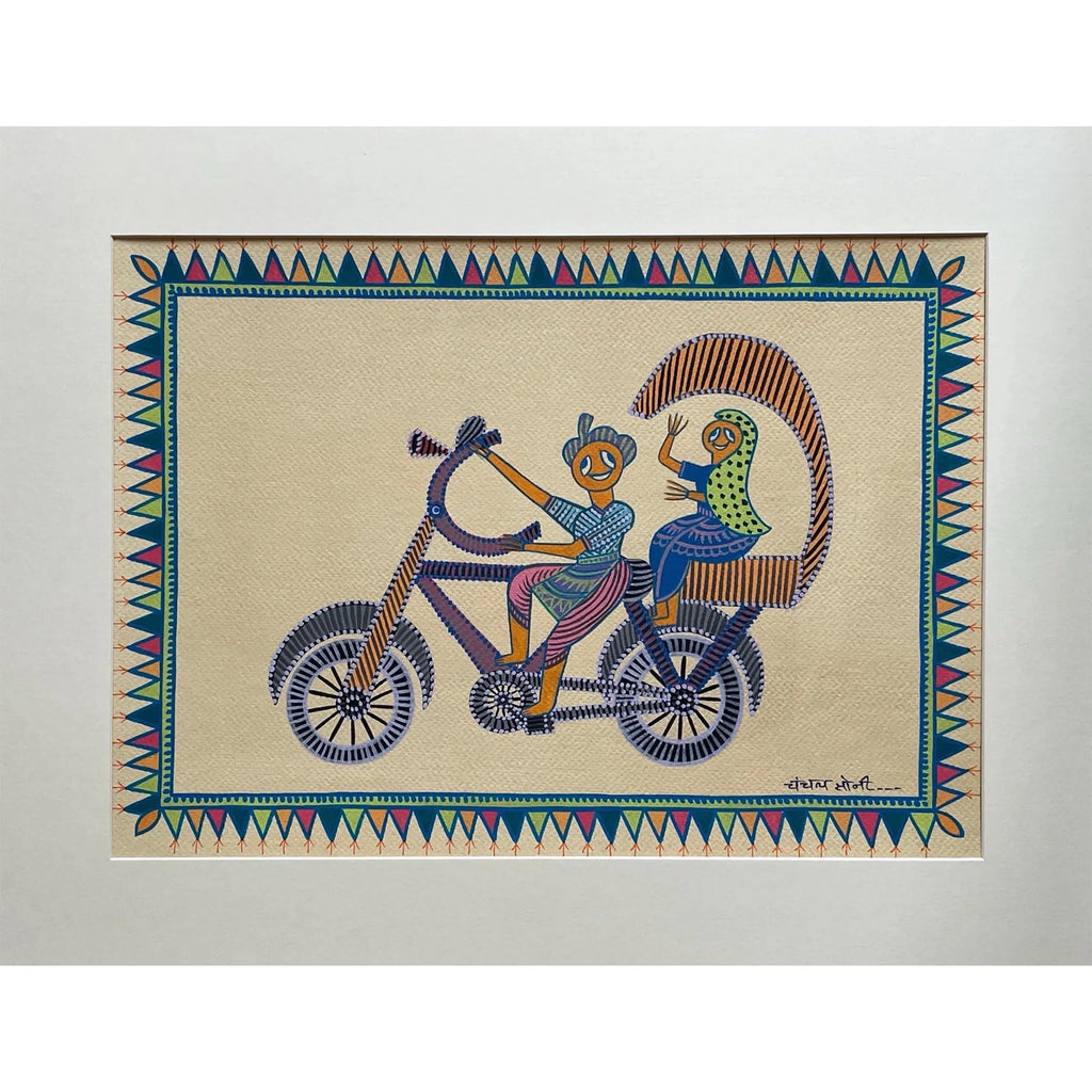 Pithora Art - Cycle of Joy