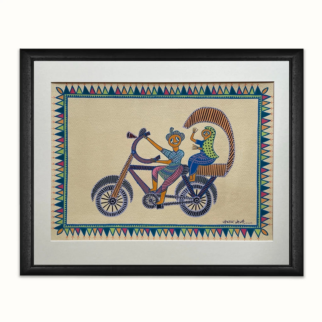 Pithora Art - Cycle of Joy