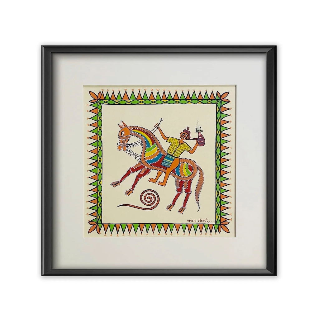 Pithora Art - Horse Riders
