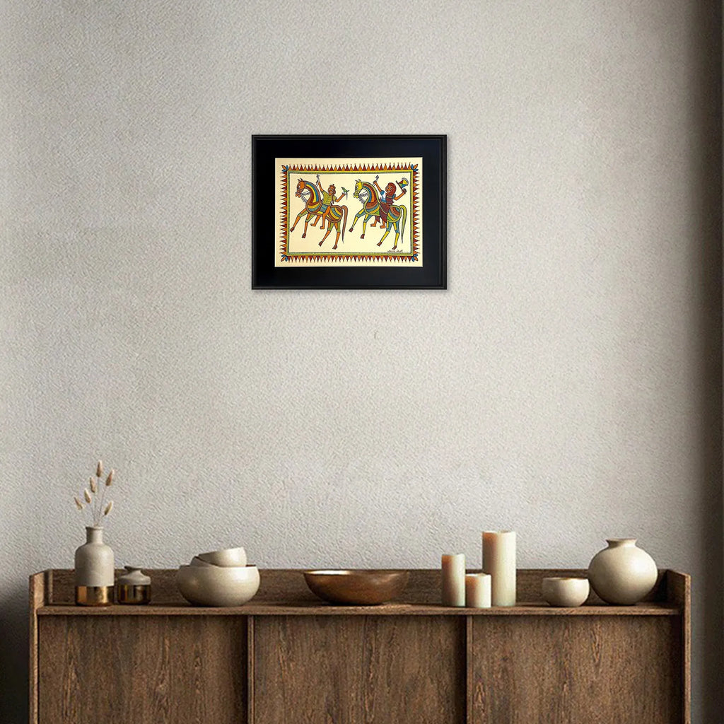 Pithora Art - Horse Riders