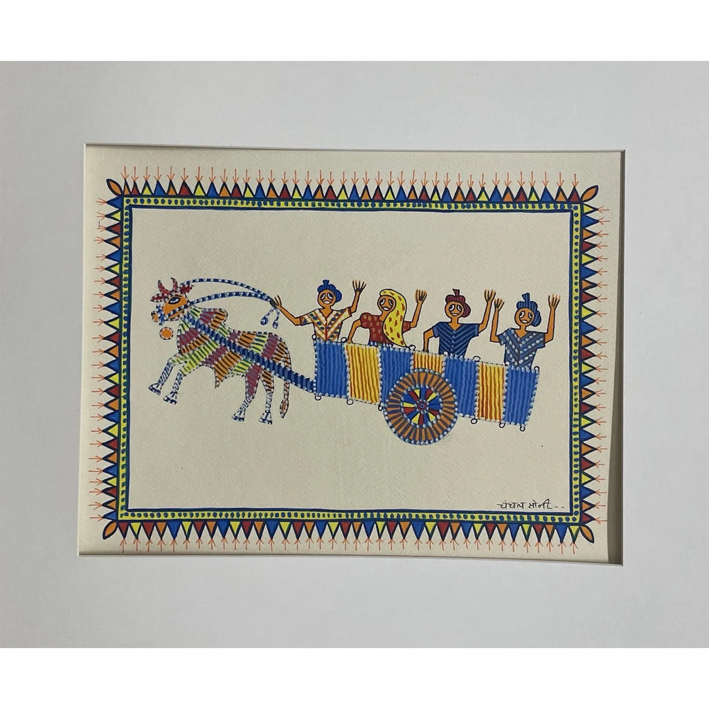 Pithora Art - Rural Rhythms on a Bullock Cart