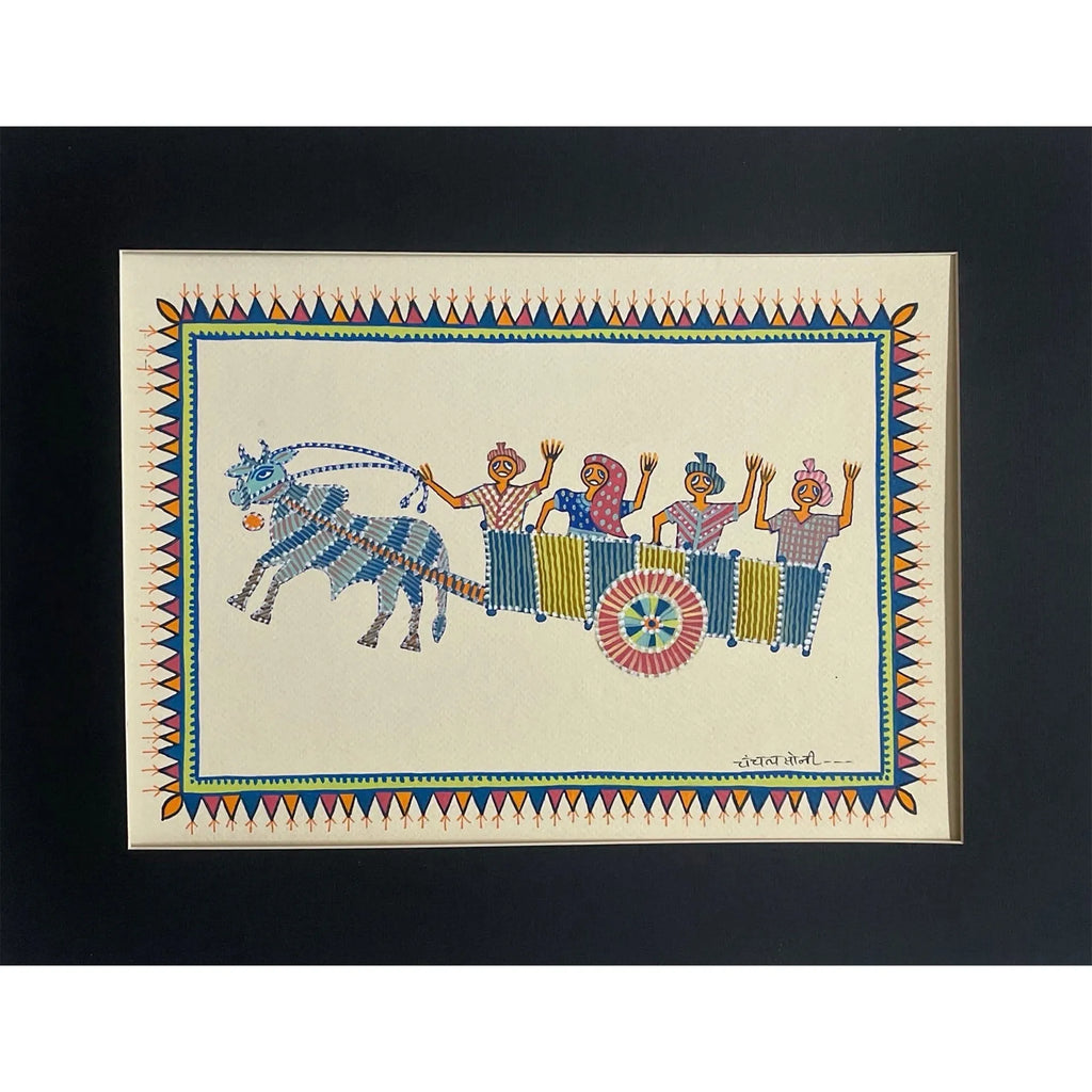 Pithora Art - Rural Rhythms on a Bullock Cart