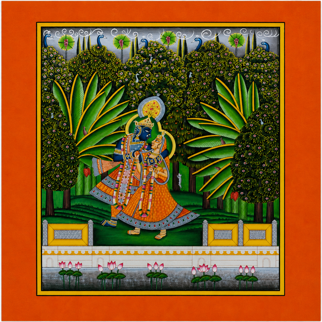 Pichwai - Shrinathji in Pichwai Painting