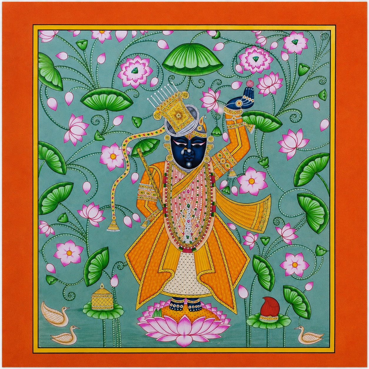 Pichwai - Shrinathji in Pichwai Painting