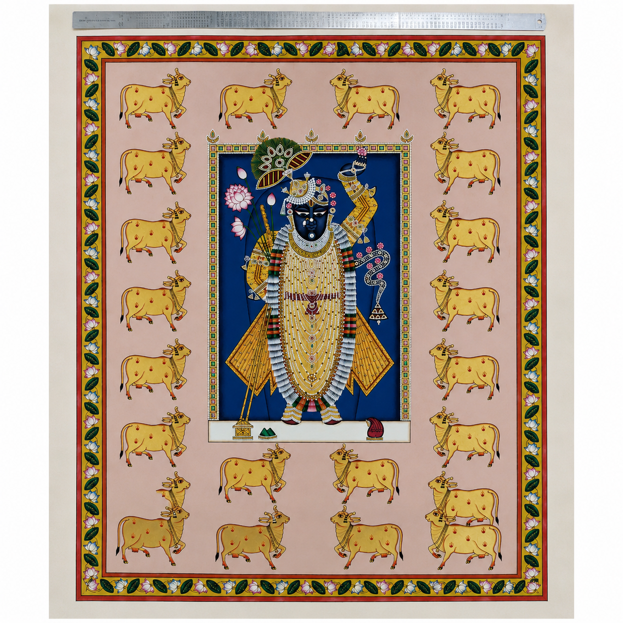 Pichwai - Shrinathji in Pichwai Painting