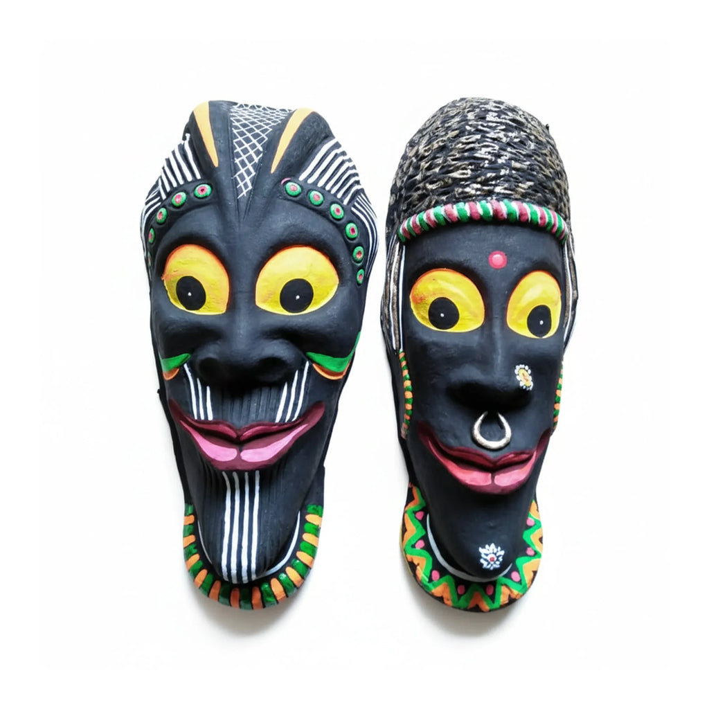 Chau -  Tribal Mask- Set of Two
