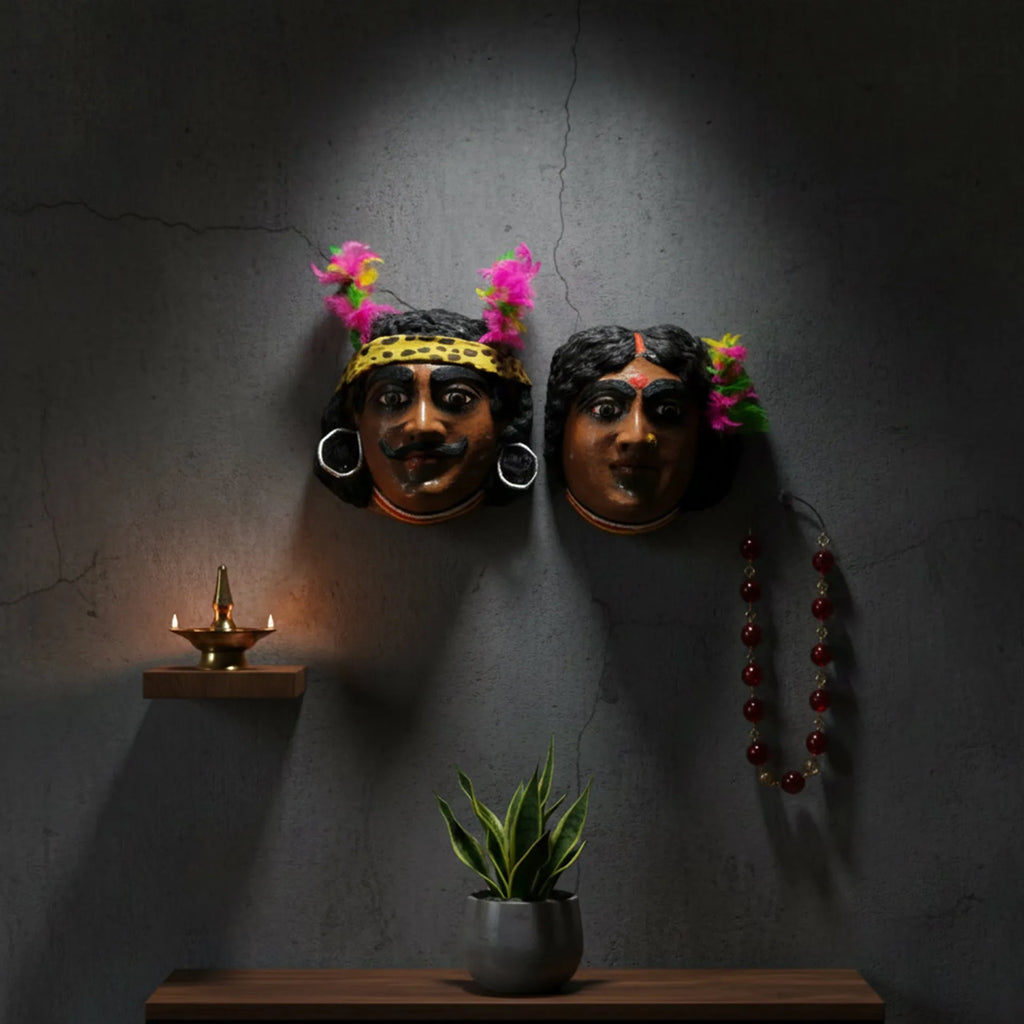 Chau - Tribal Man and Woman