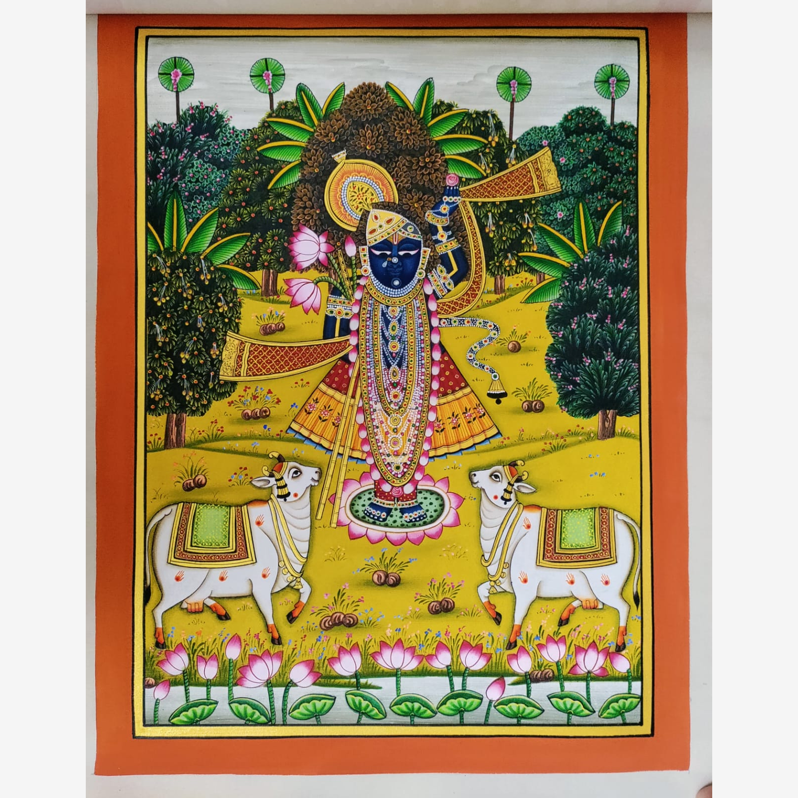 Pichwai - Shrinathji in Pichwai Painting