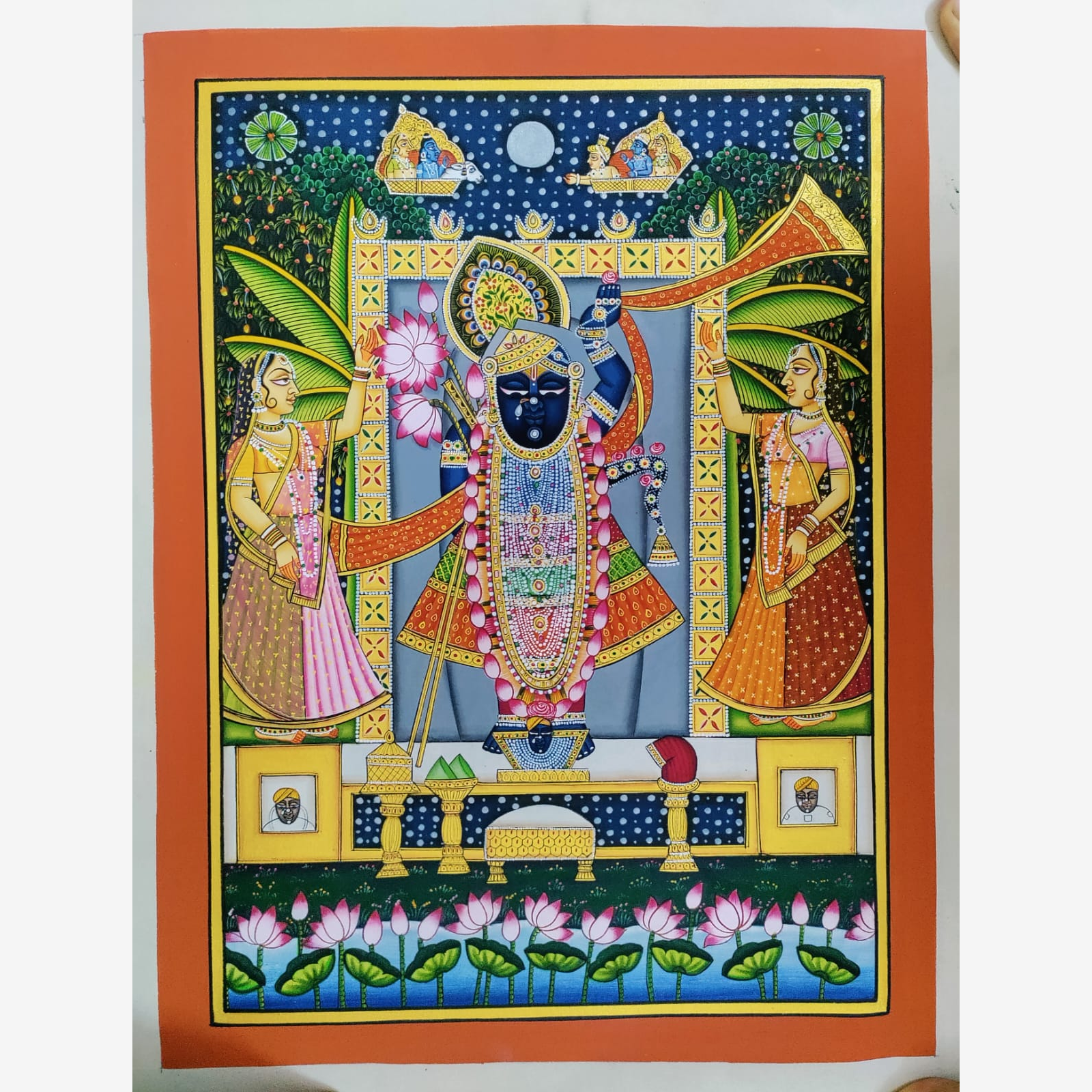 Pichwai - Shrinathji in Pichwai Painting