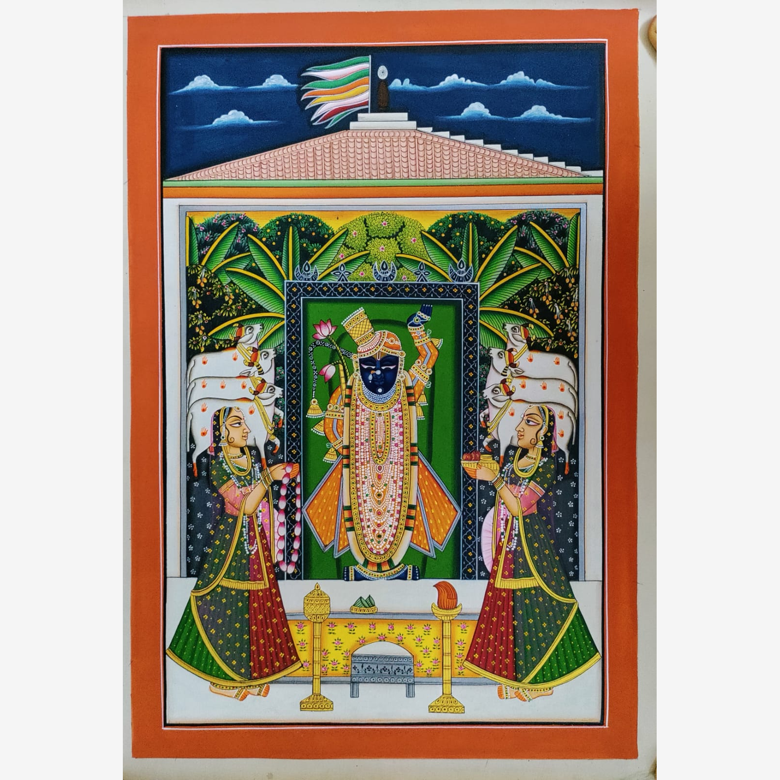 Pichwai - Shrinathji in Pichwai Painting
