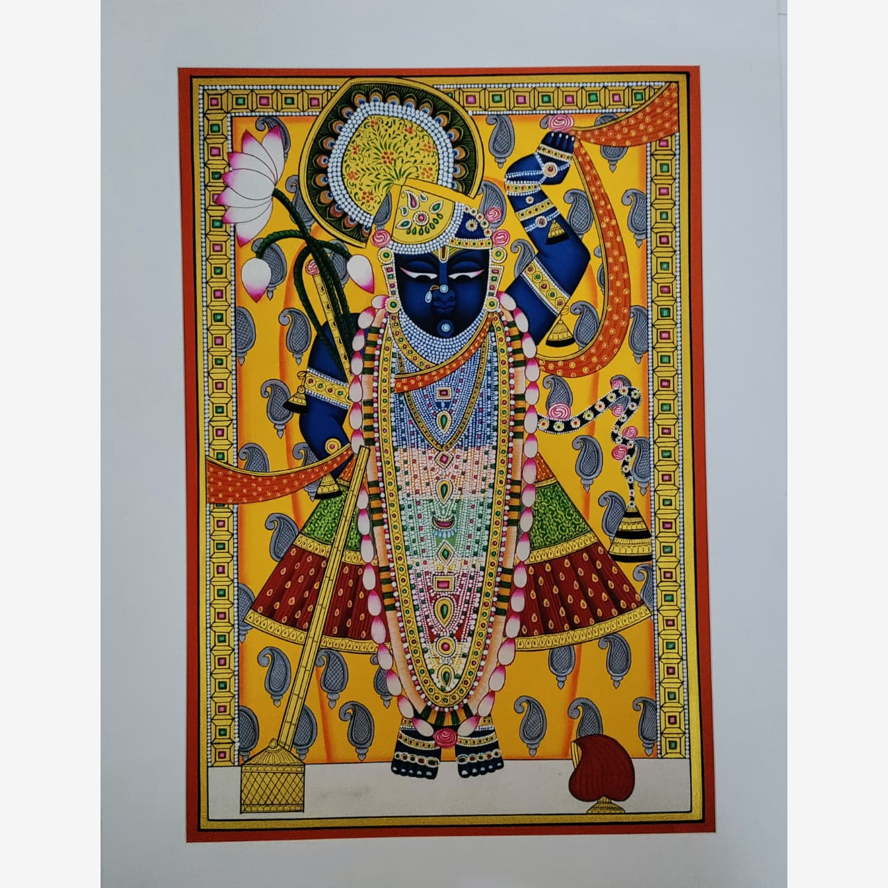 Pichwai - Shrinathji in Pichwai Painting