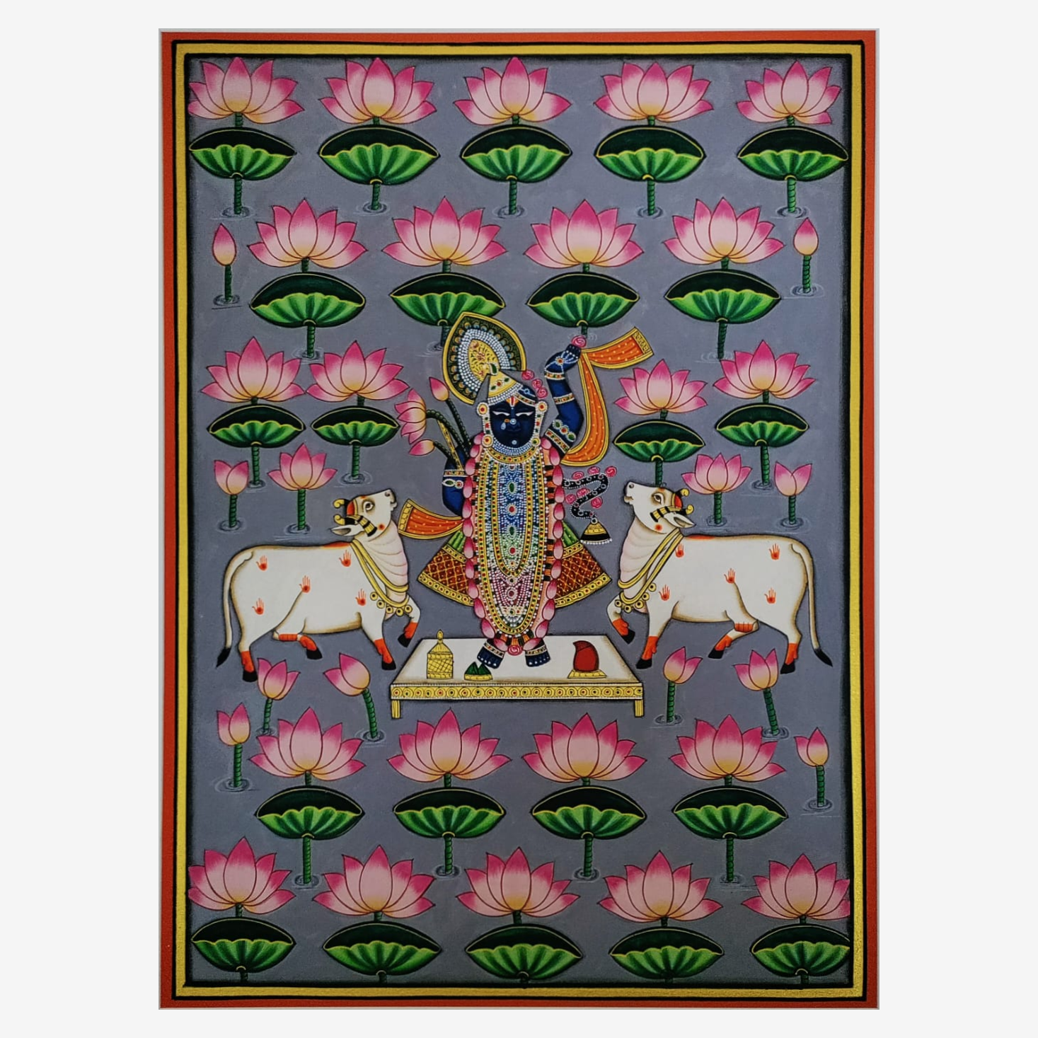Pichwai - Shrinathji in Pichwai Painting