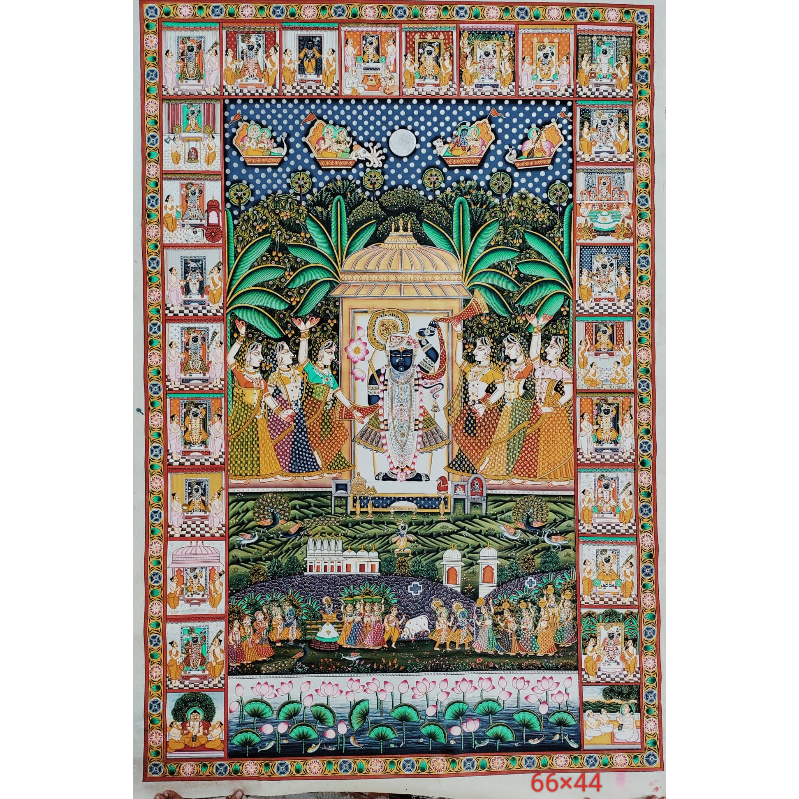 Pichwai - Shrinathji in Pichwai Painting