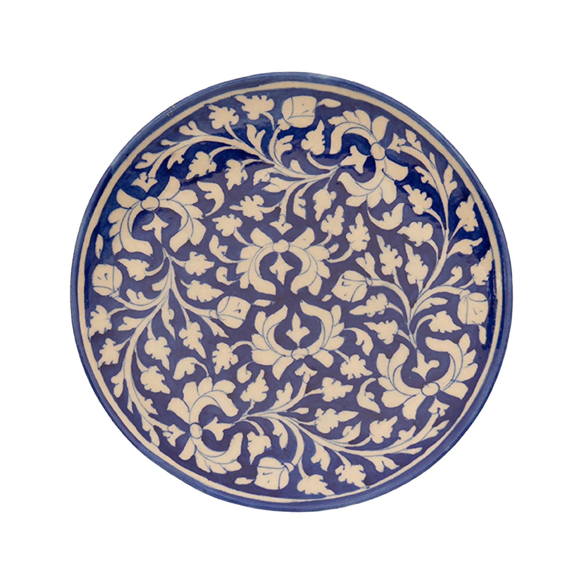 Blue Pottery - Plate 10 Inches