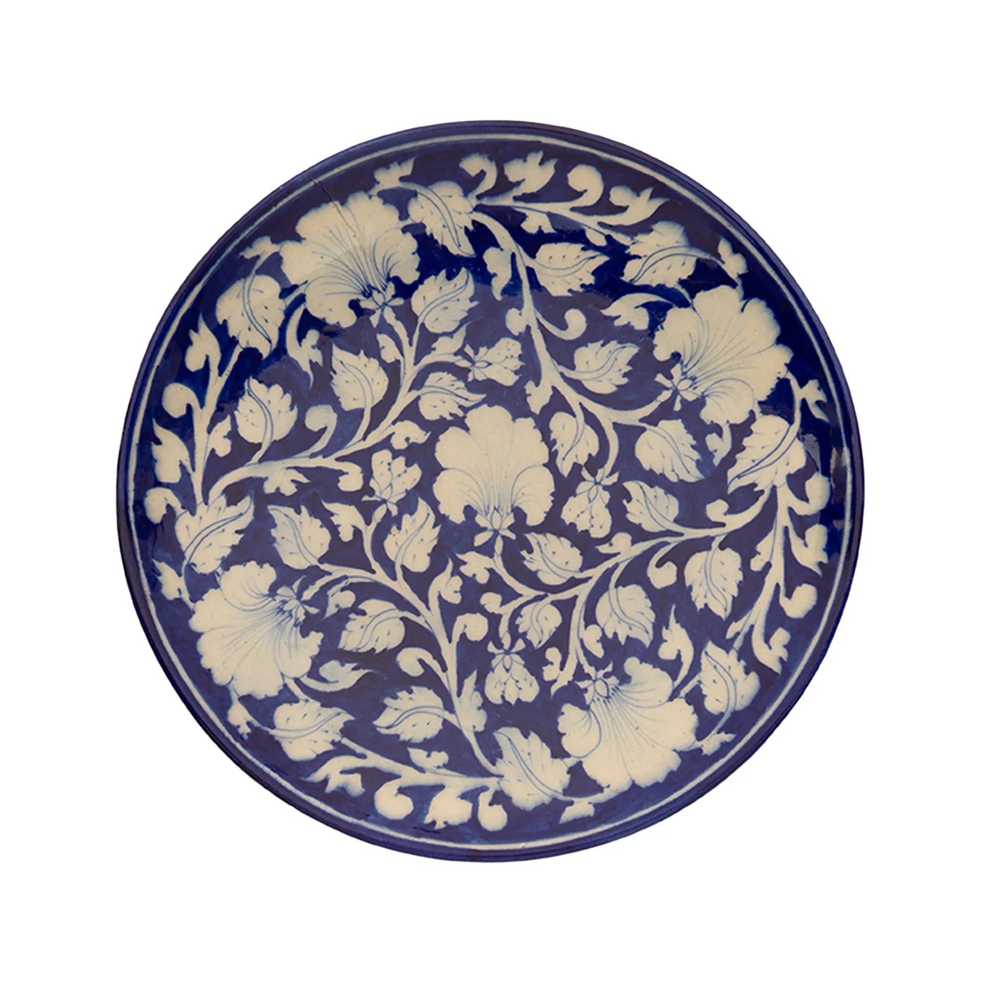 Blue Pottery - Plate 10 Inches