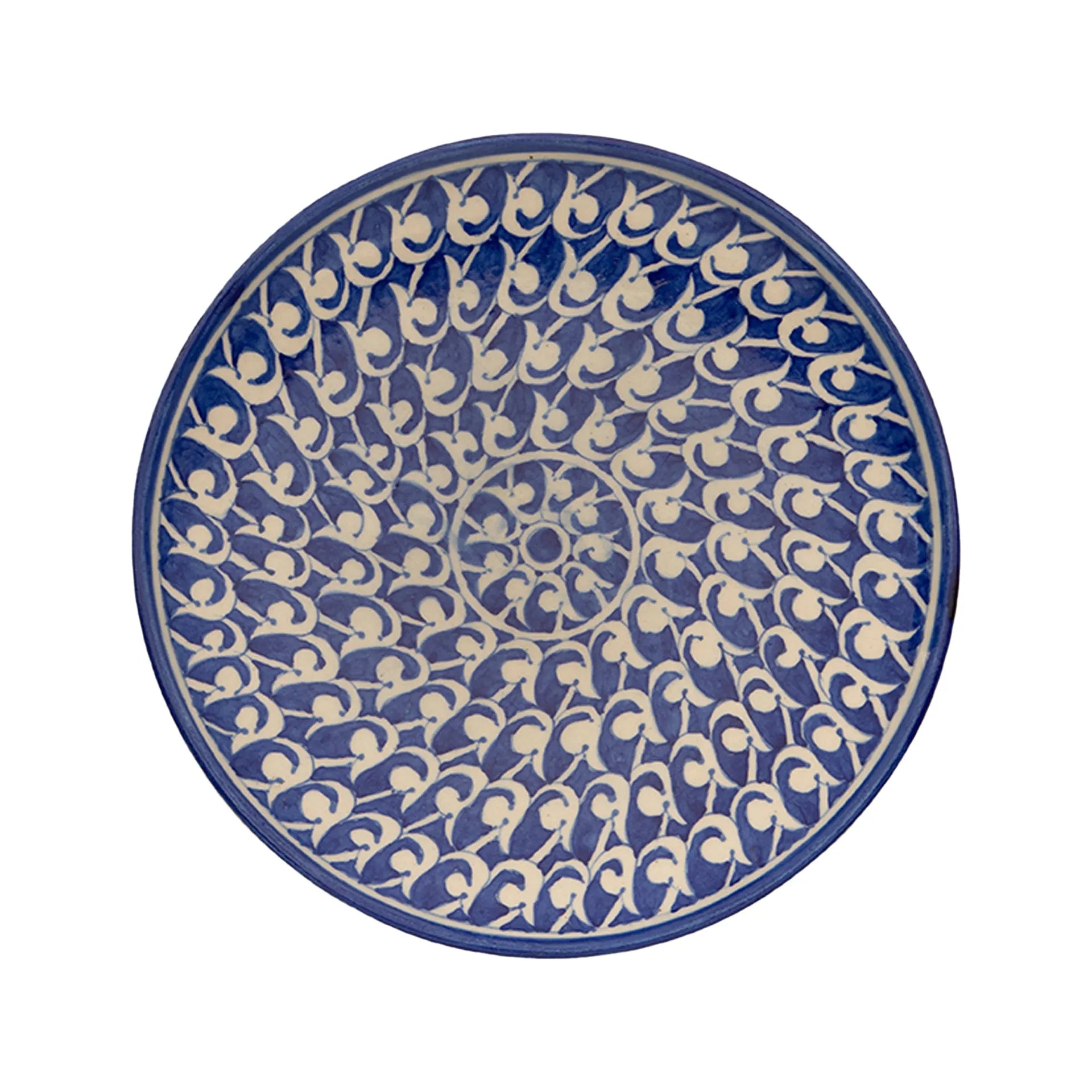 Blue Pottery - Plate 10 Inches
