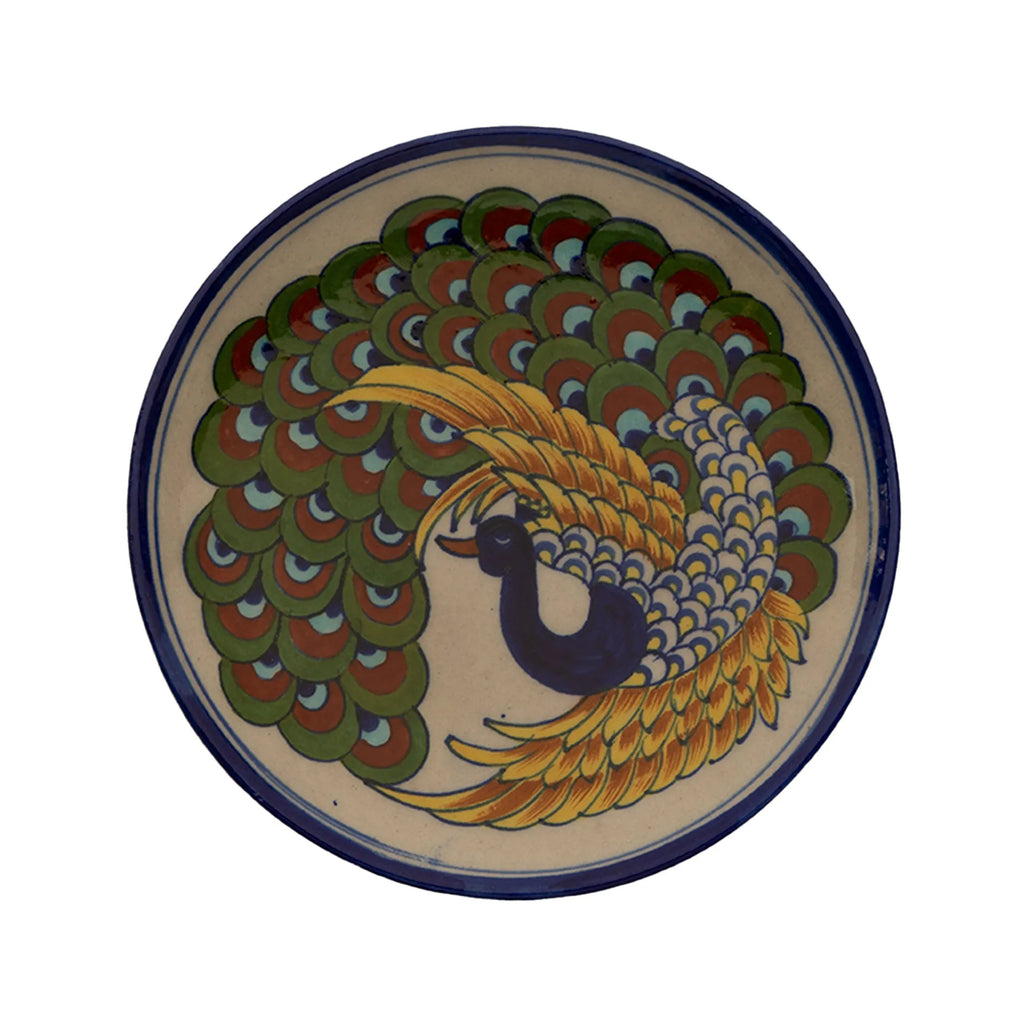 Blue Pottery - Plate 8 Inches