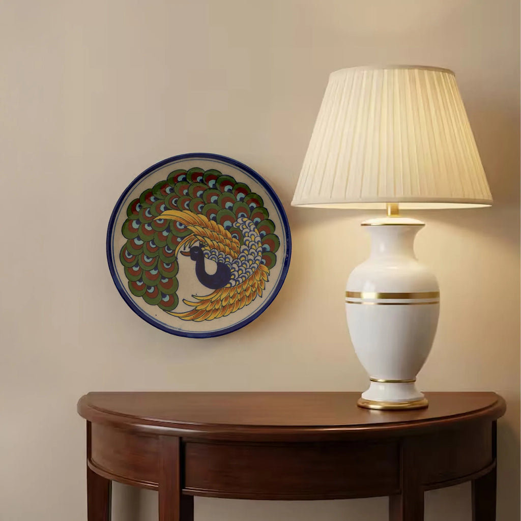 Blue Pottery - Plate 8 Inches