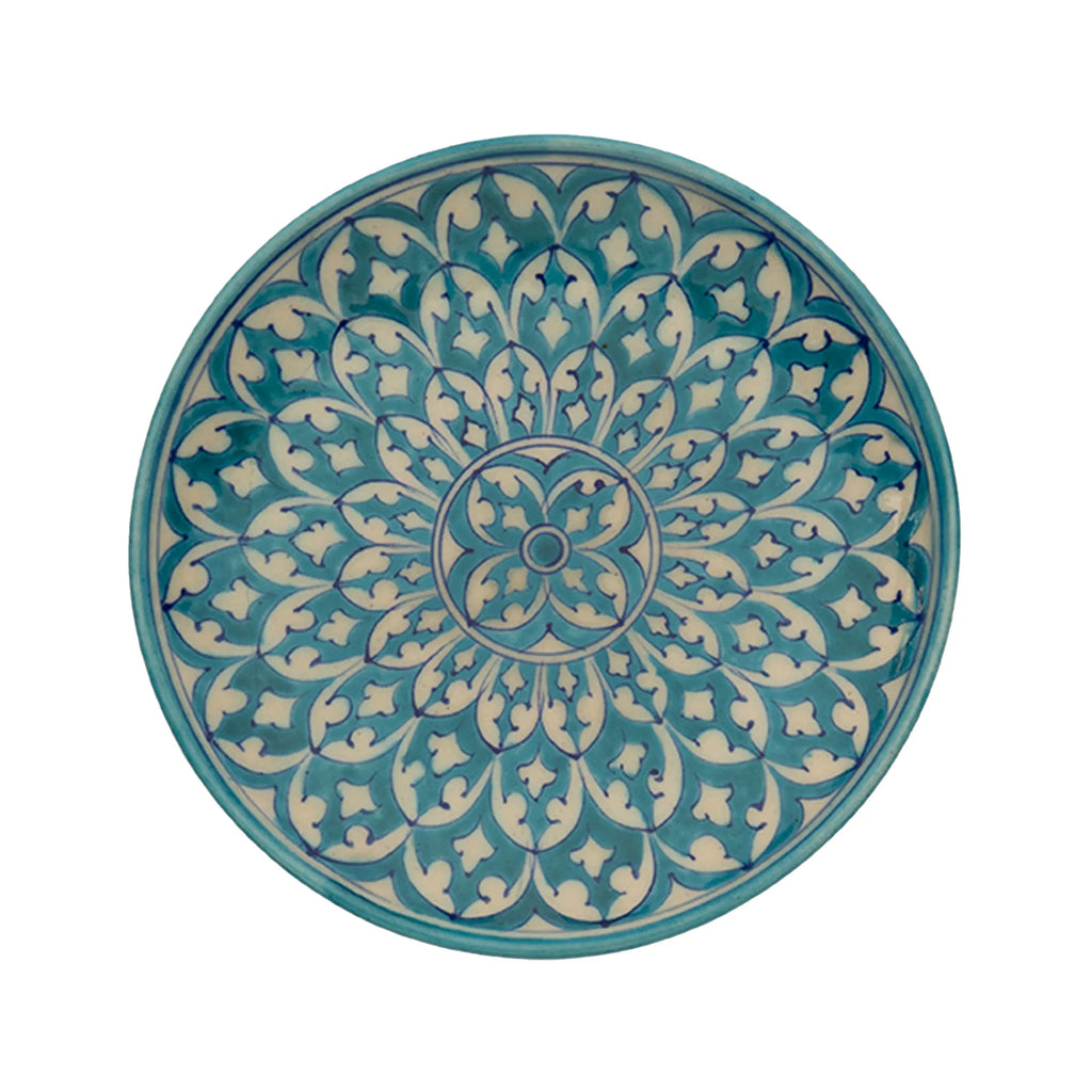 Blue Pottery - Plate 8 Inches