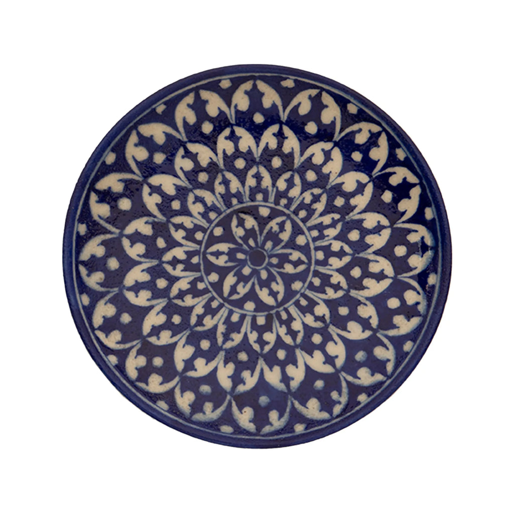 Blue Pottery - Plate 8 Inches