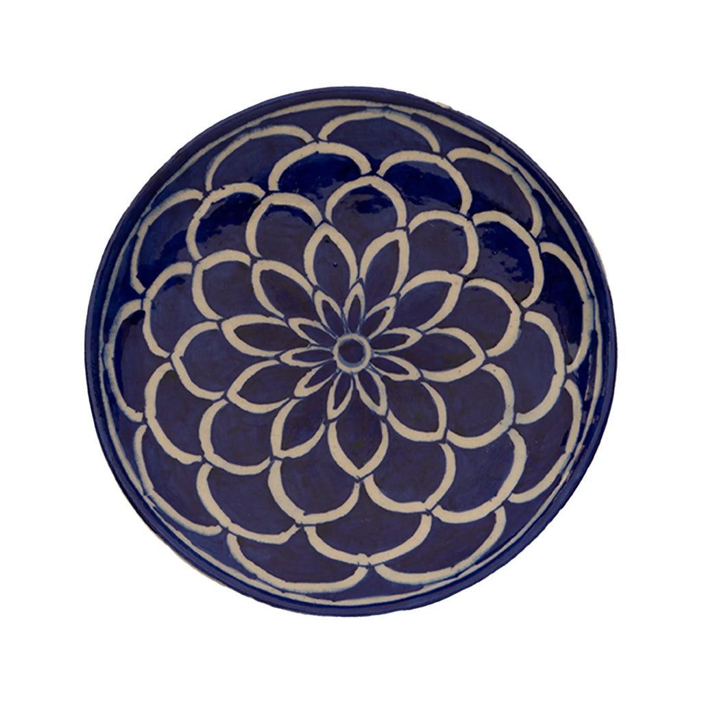 Blue Pottery - Plate 8 Inches