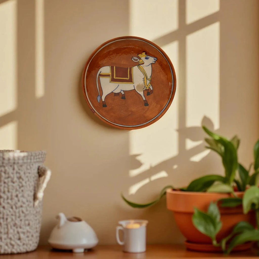 Blue Pottery - Plate 8 Inches