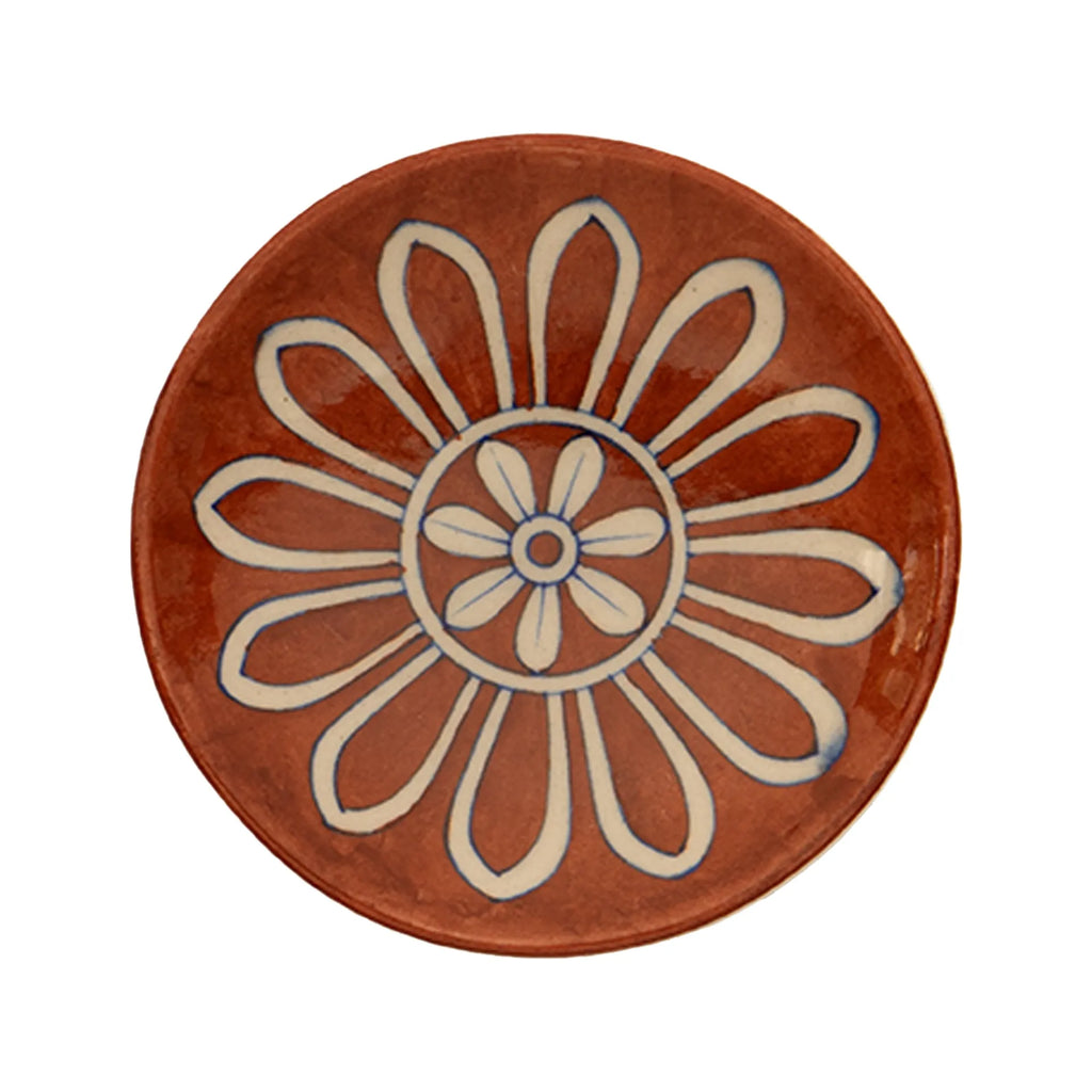 Blue Pottery - PLATE 6 INCHES