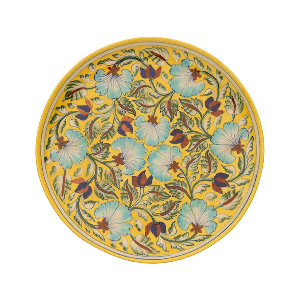 Blue Pottery - PLATE 12 INCHES