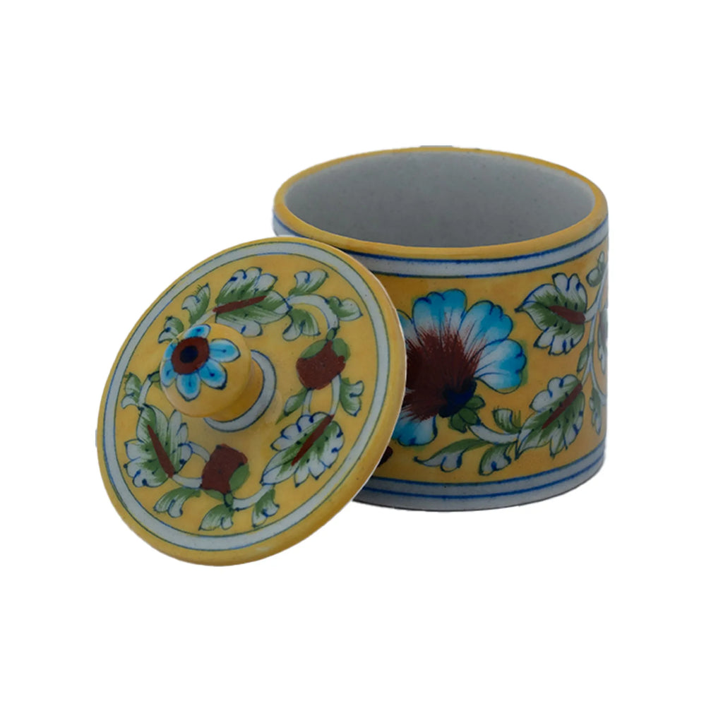 Blue Pottery - COTTON JAR 3.5