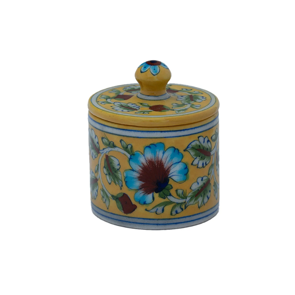 Blue Pottery - COTTON JAR 3.5