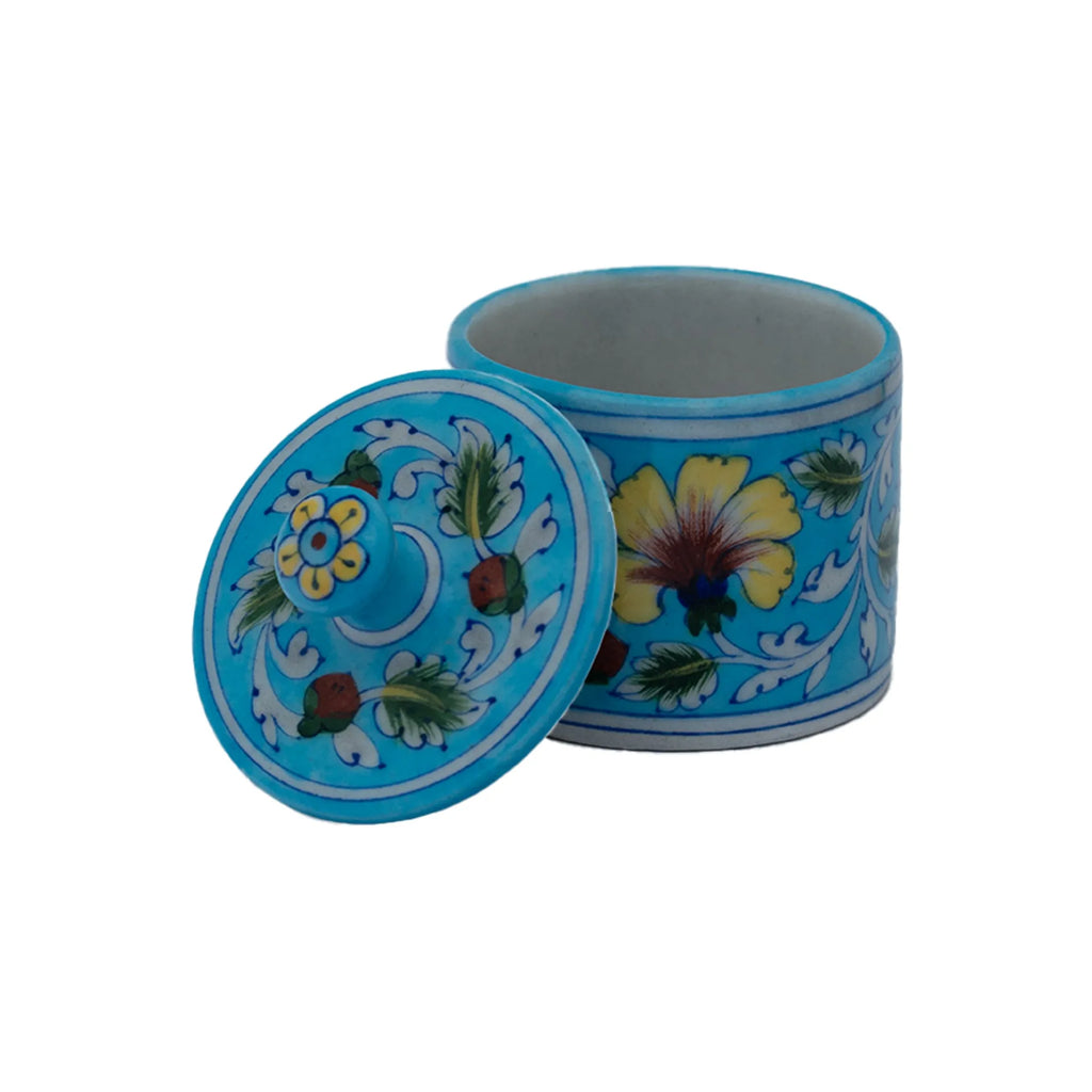 Blue Pottery - COTTON JAR 3.5