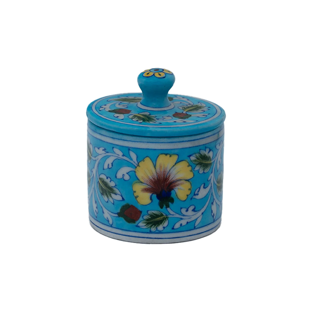 Blue Pottery - COTTON JAR 3.5