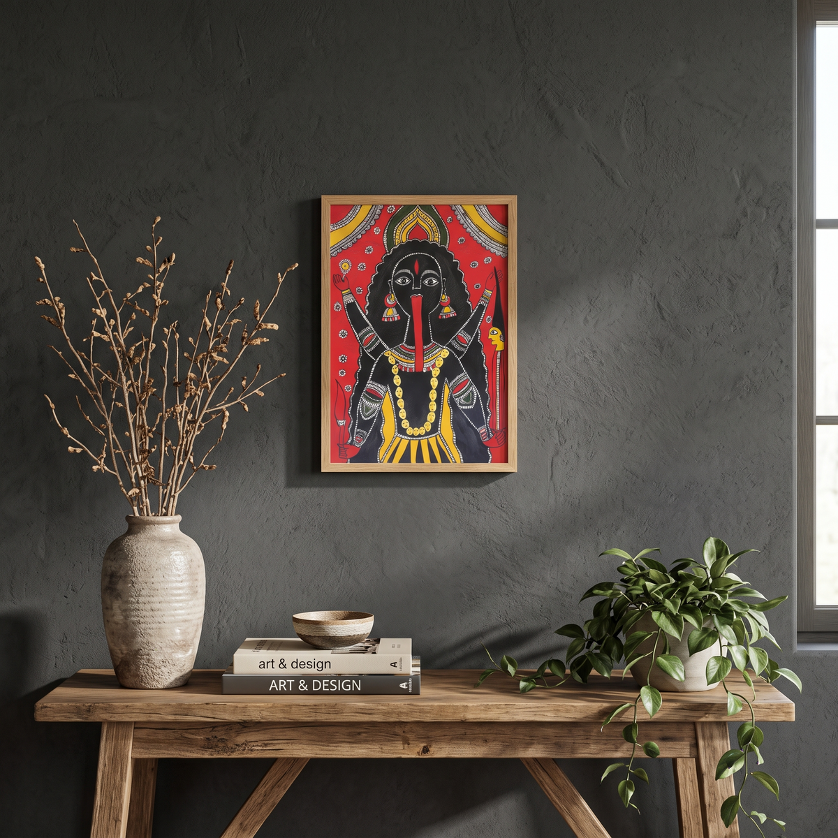 Madhubani - Kali Mata